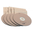 Round Paper Bags for Backpack Ghibli Vacuum T1 and Wirbel W1 - MLvac.com