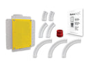 Cyclovac "Azure"  central vacuum with 1 Retraflex retractable hose, inlet, attachments and the installation kit - MLvac.com