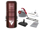 Cyclovac Central vacuum GS125 (with bag), including electric attachment kit 110/24V with Airstream powerhead, hose 35' - MLvac.com