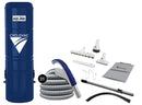 Cyclovac "Azure" central vacuum with Attachment kit 35' - MLvac.com