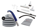 Cyclovac "Azure" central vacuum with Attachment kit 35' - MLvac.com