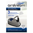 HEPA replacement bags for the Airstream AS300 canister vacuum