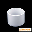 Vaculine Canplas Central Fitting Slip Coupling, White