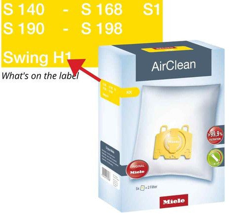 Miele Original AirClean KK [Yellow] dustbags - MLvac.com