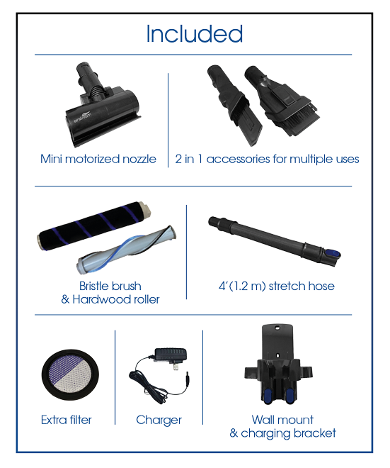 Stick Vac+ vacuum cleaner - Airstream - MLvac.com