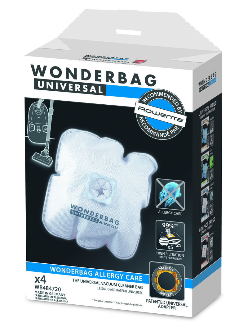 Rowenta WonderBag Fits 5 & 3.5 liters Canisters Units - MLvac.com