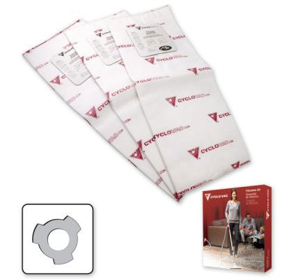 Cyclovac Heavy duty electrostatic filter bags [TDSAC93C] - MLvac.com